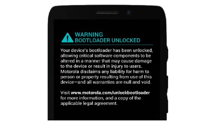fix Bootloader Unlocked warning on Moto Maxx XT1225 Android smartphone