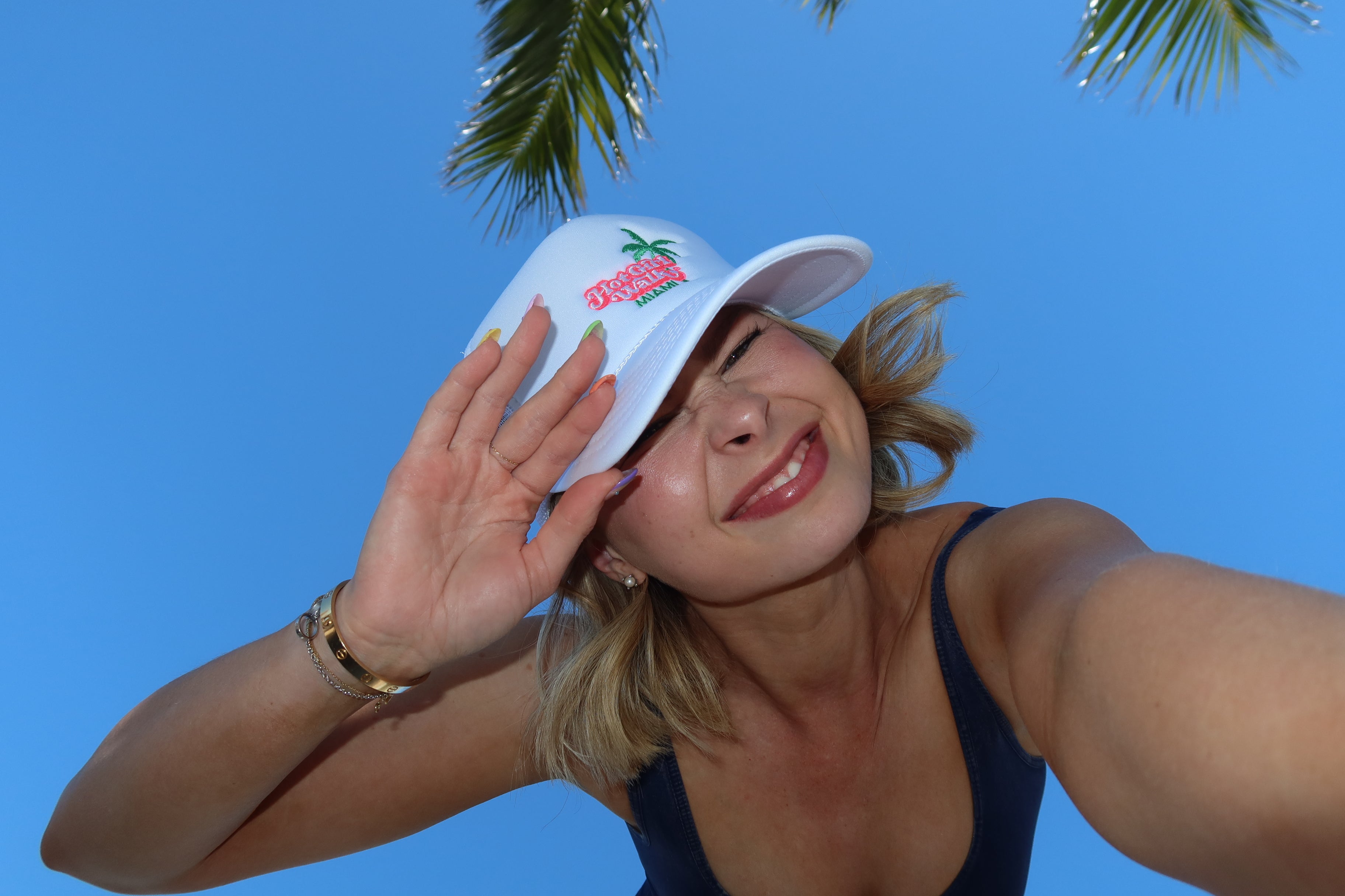 Hot Girl Walk® Miami Trucker Hat
