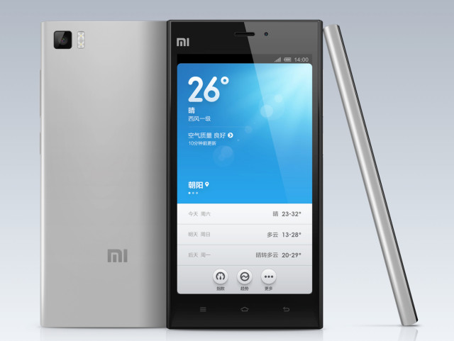 take screenshot on Xiaomi Mi3