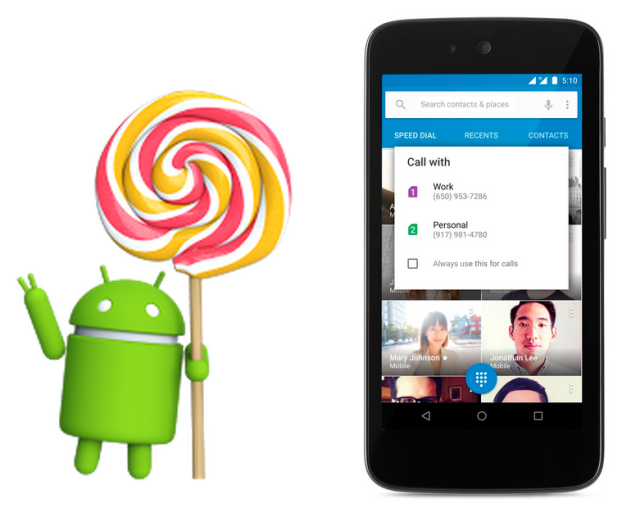 Android 5.1 Lollipop Google
