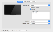 Mac Tips screen resolutions