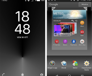 Monochrome xperia theme 1