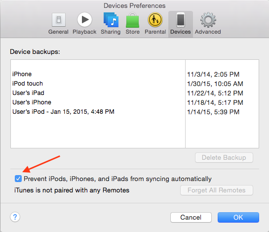 How to Stop iTunes Auto Syncing for iPhone, iPad or iPod Touch