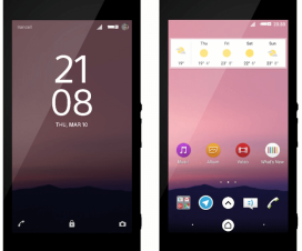 Xperia N Theme download