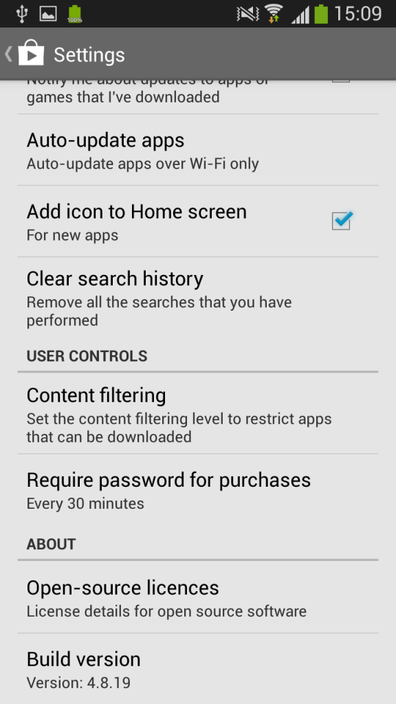 Google Play Store v4.8.19